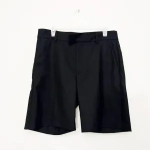 Sefr wool blend trouser shorts black classic classy preppy chic holiday fall