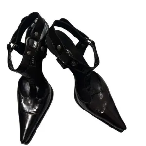 SERGIO‎ ROSSI LEATHER SHOES SIZE 8 1/2