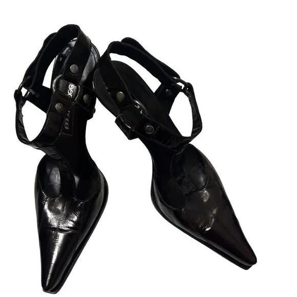 SERGIO‎ ROSSI LEATHER SHOES SIZE 8 1/2