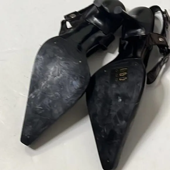 SERGIO‎ ROSSI LEATHER SHOES SIZE 8 1/2