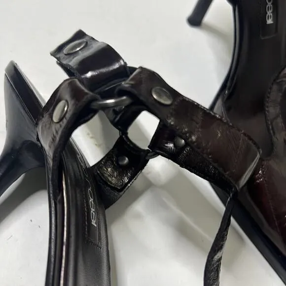 SERGIO‎ ROSSI LEATHER SHOES SIZE 8 1/2