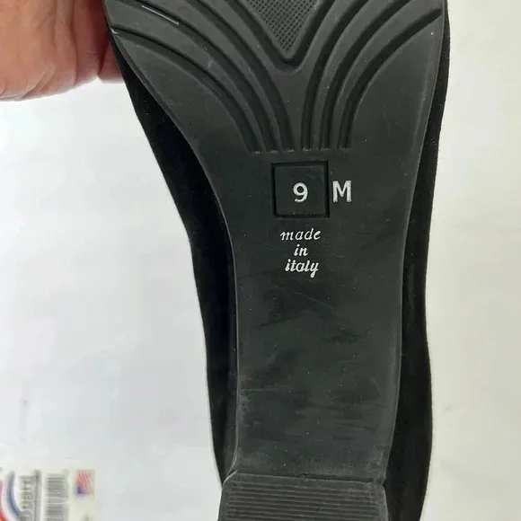 Sesto Meucci black and gray suede size 9m