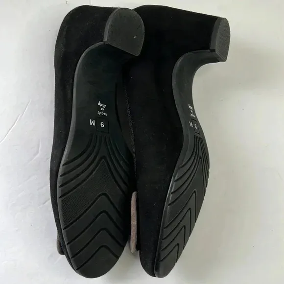 Sesto Meucci black and gray suede size 9m