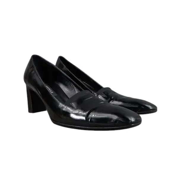Sesto Meucci shoes Womens 7.5 Pump Heels Patent Leather Fashion Classic Modern