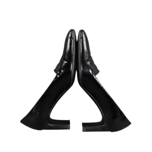 Sesto Meucci shoes Womens 7.5 Pump Heels Patent Leather Fashion Classic Modern