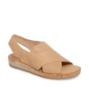 Sesto Meucci Women's Leather Sylke Beige Old West Shoes size 7.5