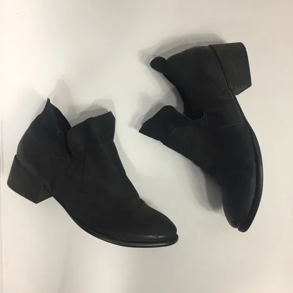 Seychelles Leather Booties Ankle Boots Black 7