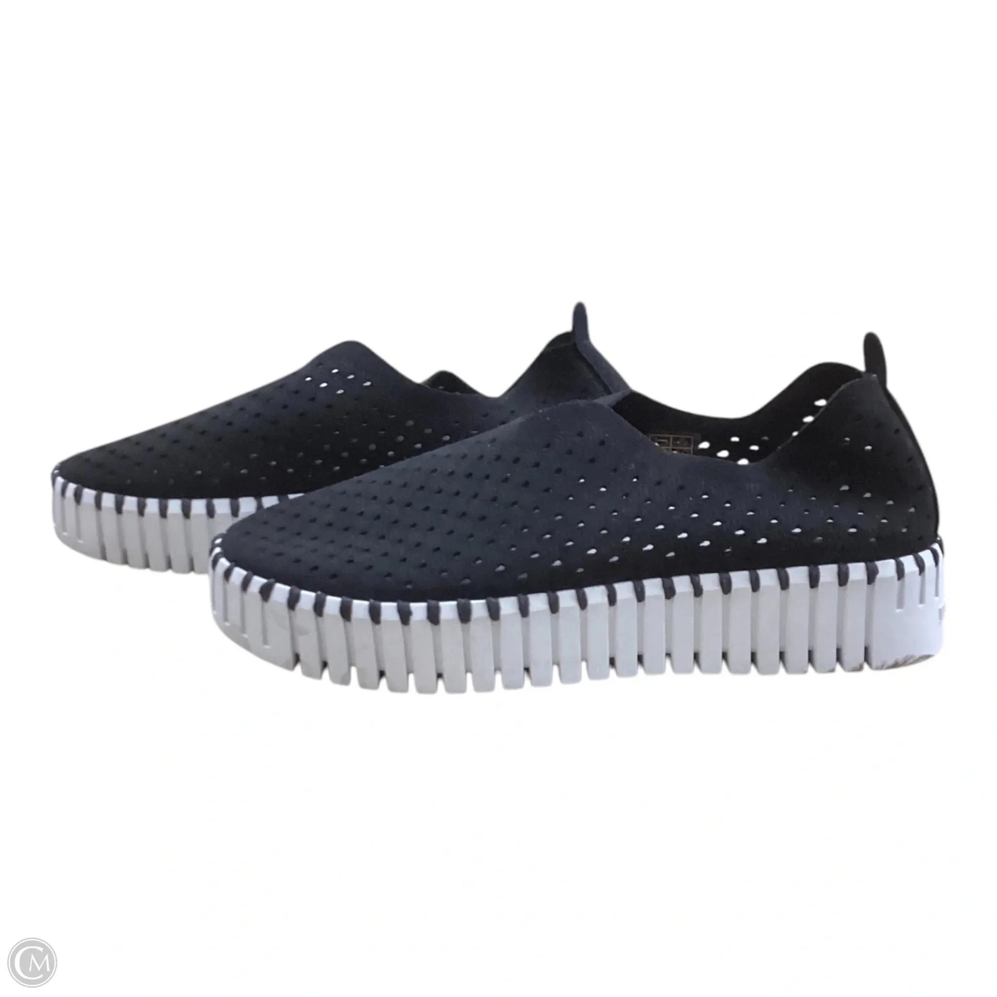 Shoes Flats By Clothes Mentor In Black, Size: 6.5