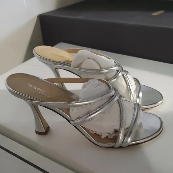 Silver Women's Heels