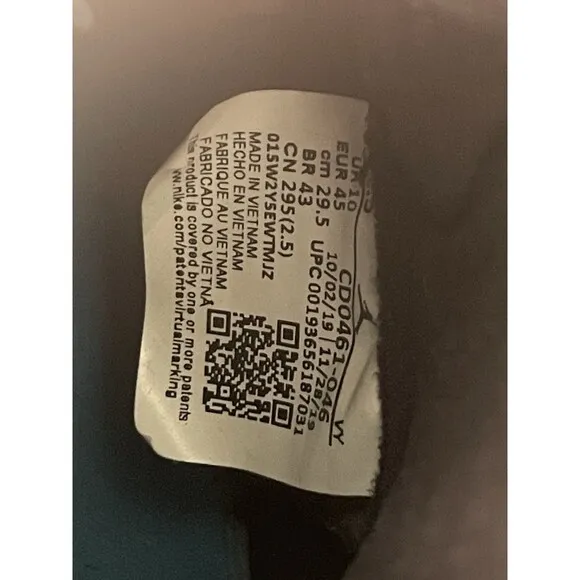 Size 12.5 Women’s Sz 11 Men’s - Jordan 1 High OG UNC To Chicago 2020