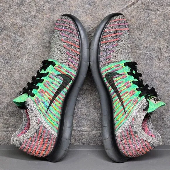 Size 8 - Nike Free RN Flyinit‎ Women's Running Shoes Multicolored 831070-108