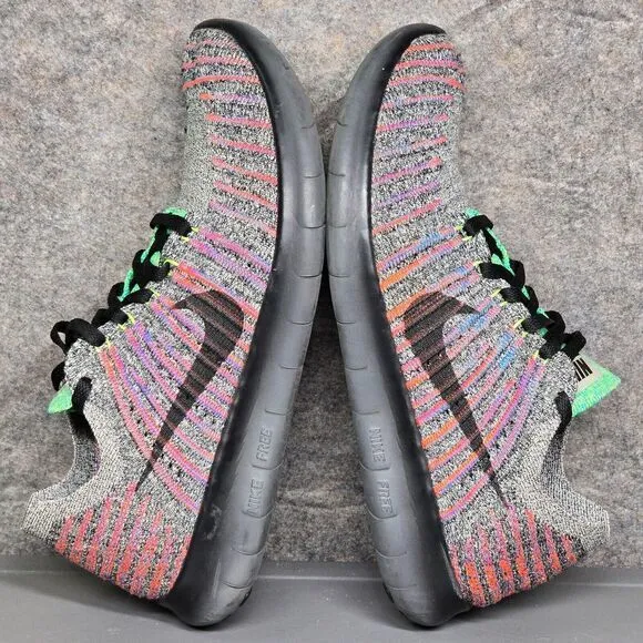 Size 8 - Nike Free RN Flyinit‎ Women's Running Shoes Multicolored 831070-108