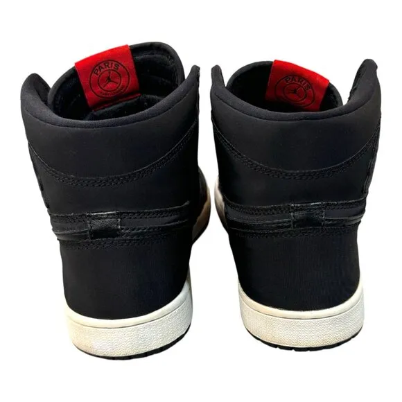 Size 9  Jordan 1 Retro High OG Paris Saint Germain 2018 Original BoxBlack  READ