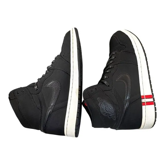 Size 9  Jordan 1 Retro High OG Paris Saint Germain 2018 Original BoxBlack  READ