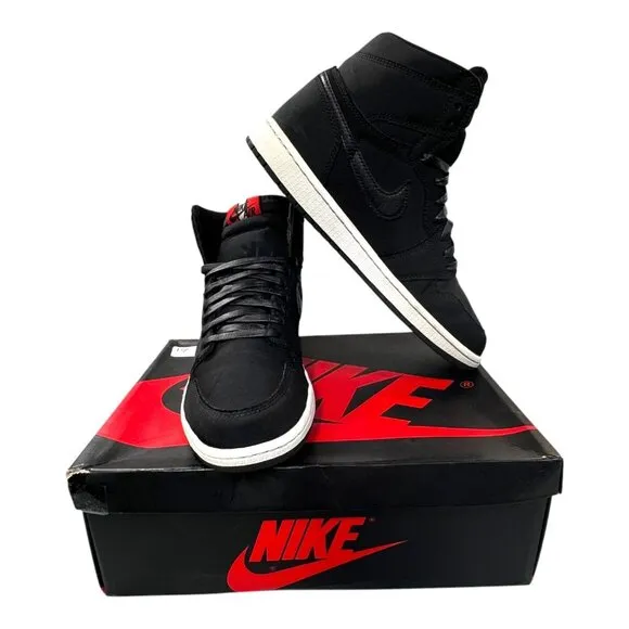 Size 9  Jordan 1 Retro High OG Paris Saint Germain 2018 Original BoxBlack  READ