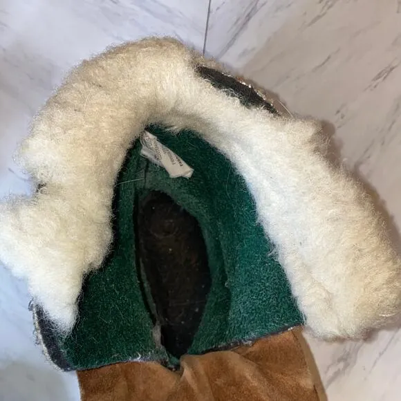 Sorel Caribou Leather Snow Boots Size 9