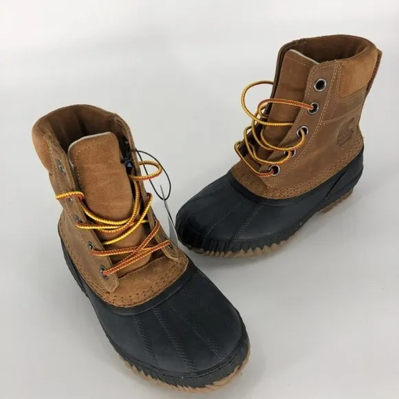 Sorel Cheyenne Waterproof Lace Up Boots Sz 2