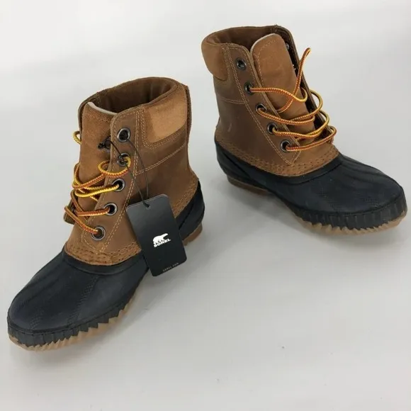 Sorel Cheyenne Waterproof Lace Up Boots Sz 2
