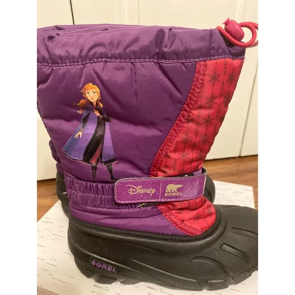 Sorel Frozen 2 Disney Snow Winter Boots Size 3