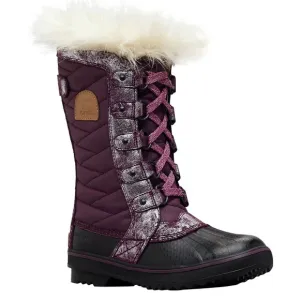 Sorel Girls Tofino II Faux fur Lined Waterproof Boots size 4
