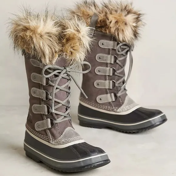 Sorel Joan of Arctic Fur Trim Winter Snow Boots