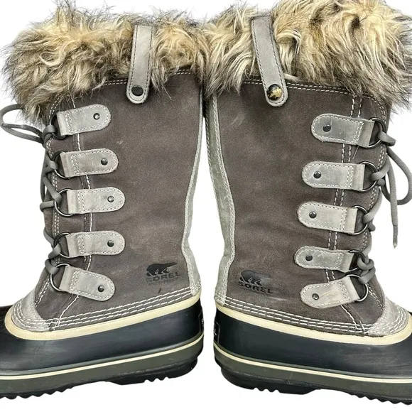 Sorel Joan of Arctic Fur Trim Winter Snow Boots