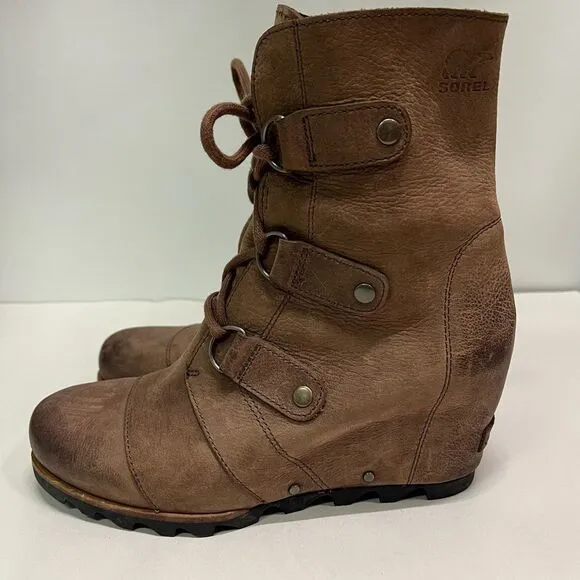 Sorel Joan of Arctic Wedge Ankle Boots 8.5