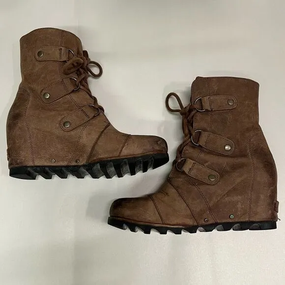 Sorel Joan of Arctic Wedge Ankle Boots 8.5