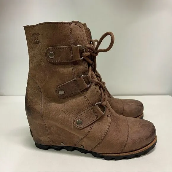 Sorel Joan of Arctic Wedge Ankle Boots 8.5