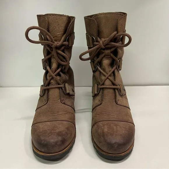 Sorel Joan of Arctic Wedge Ankle Boots 8.5