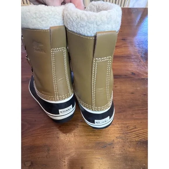 Sorel Kids Yoot Pac Nylon Waterproof Winter Snow Boots Size 1
