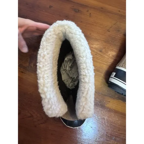 Sorel Kids Yoot Pac Nylon Waterproof Winter Snow Boots Size 1