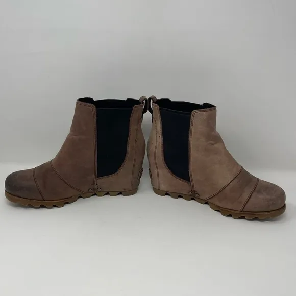 Sorel Lea Ankle Wedge Boots