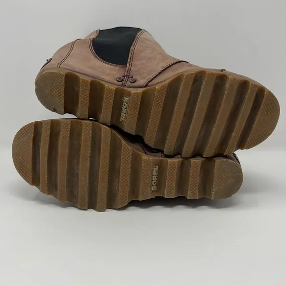 Sorel Lea Ankle Wedge Boots