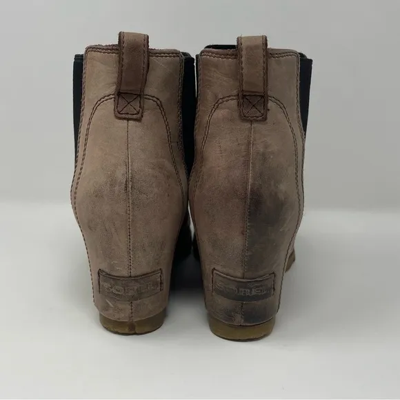 Sorel Lea Ankle Wedge Boots