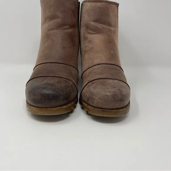 Sorel Lea Ankle Wedge Boots