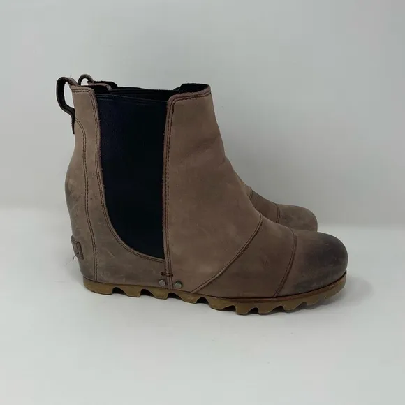 Sorel Lea Ankle Wedge Boots
