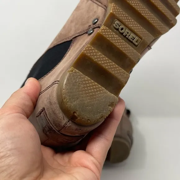 Sorel Lea Ankle Wedge Boots