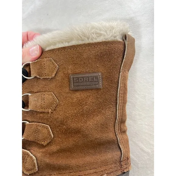 Sorel Made In Canada Kaufman Lined Snow Duck Boots Lace Up Men’s US 10