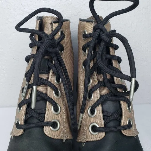 Sorel PDX Premium Wedge Booties Leather Ankle Boots NL2174-238