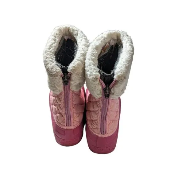 SOREL Powder storm snow winter boots Kid's Size 12 in Pink