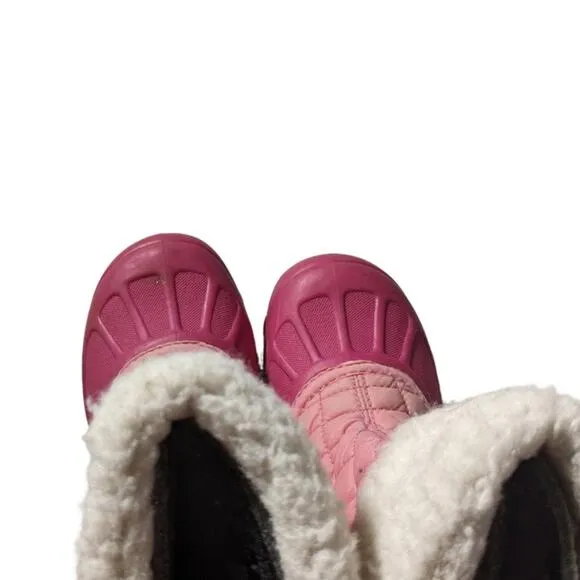 SOREL Powder storm snow winter boots Kid's Size 12 in Pink