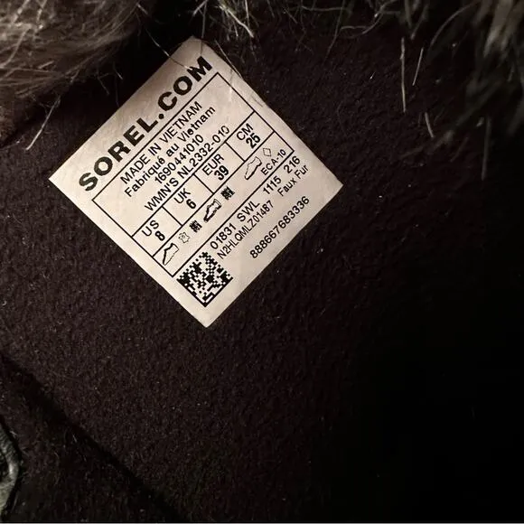 Sorel Tofino II Boots Waterproof Snow Winter 8