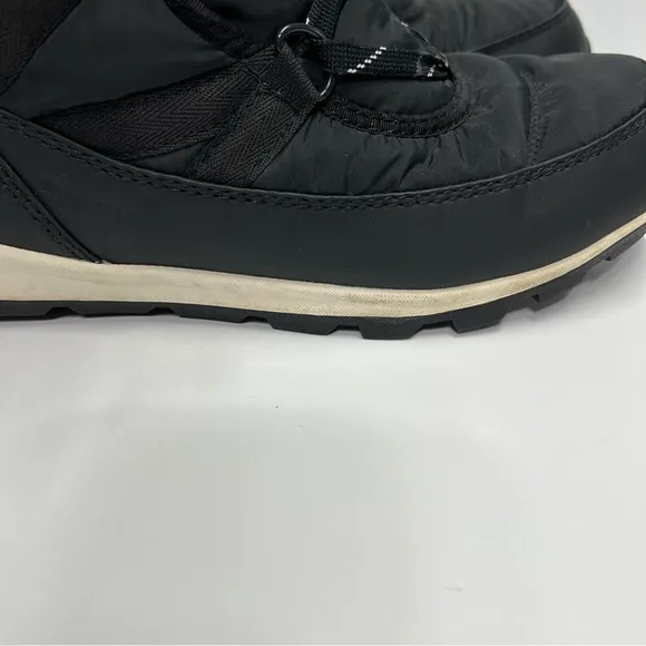 Sorel Whitney II Short Lace Waterproof Winter Snow Boots 10.5 Black NL2776-010