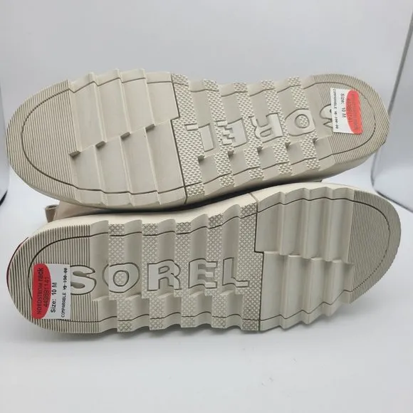 Sorel women boots Joan of Arctic Next Waterproof beige suede sz 10 new