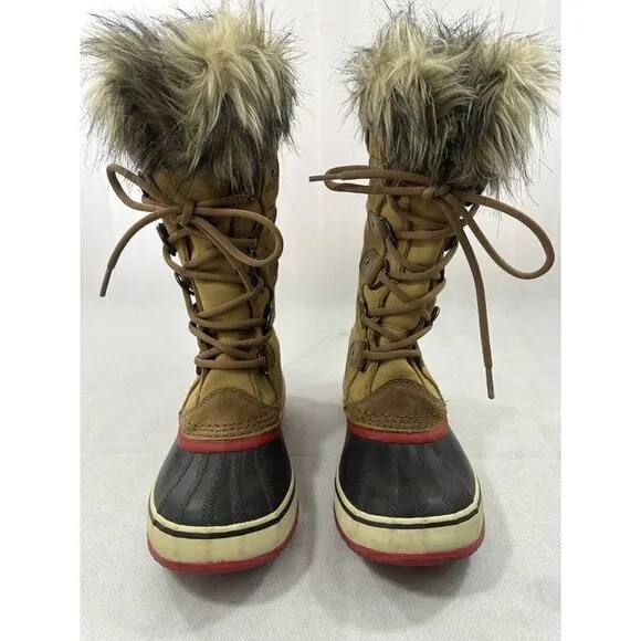 Sorel Womens Joan of Arctic Taffy Waterproof Snow Boots Women’s 7 Read