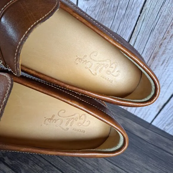 Sperry Gold Cup Leather Slip On Norfolk Penny Loafer Men's Sz 11 M Brown (VGC)