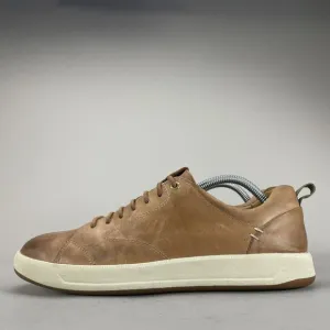 Sperry Gold Cup Men’s Size 9 Brown Leather Casual Sneakers Walking Shoes Low Top