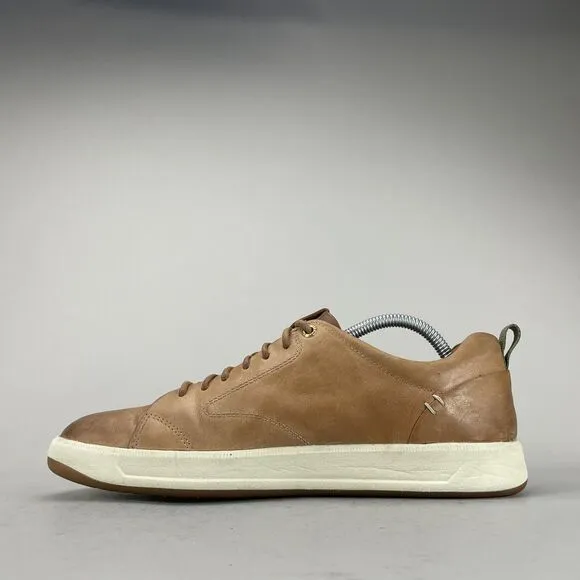 Sperry Gold Cup Men’s Size 9 Brown Leather Casual Sneakers Walking Shoes Low Top