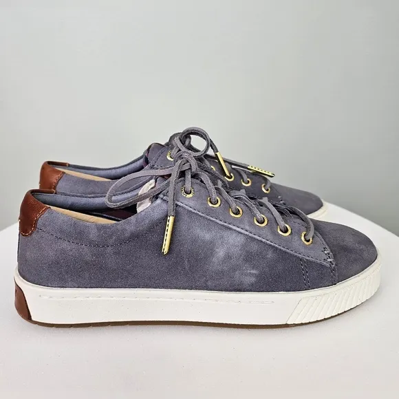 Sperry Women's Vulcanized Anchor Plushwave LTT Suede Sneaker Shoes 6.5